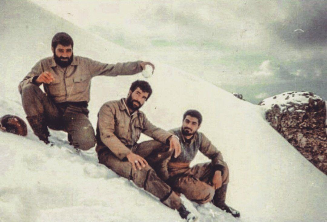 عکس کمتر دیده شده از شهید حاج قاسم سلیمانی